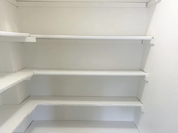 Pantry shelving after a Wasatch Cleaners move-out clean